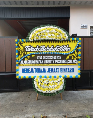 Papan Bunga Duka di Dagai