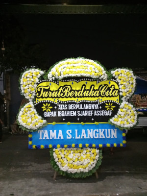 Papan Bunga Duka di Dagai